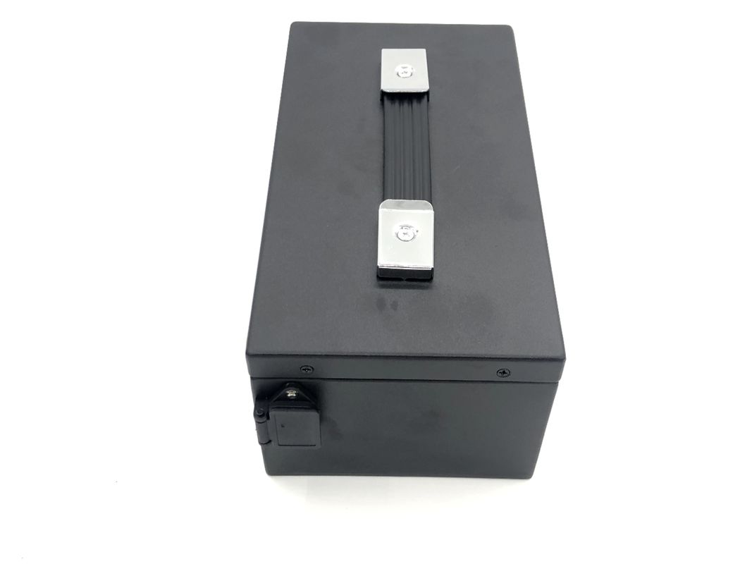 কালো টাইপ ই বাইক ব্যাটারি 20A 48v 20ah লিথিয়াম আয়ন ব্যাটারি সেল