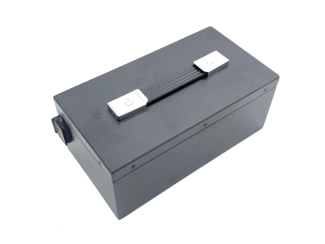 কালো টাইপ ই বাইক ব্যাটারি 20A 48v 20ah লিথিয়াম আয়ন ব্যাটারি সেল