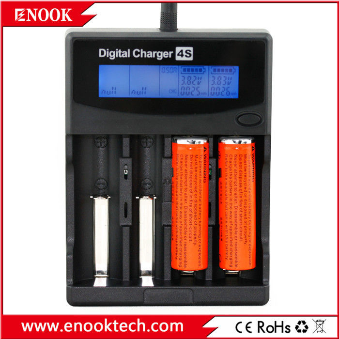 স্মার্ট 4 স্লট AA AAA ব্যাটারি চার্জার DC3.6V / 3.7V রিচার্জযোগ্য ব্যাটারি চার্জার