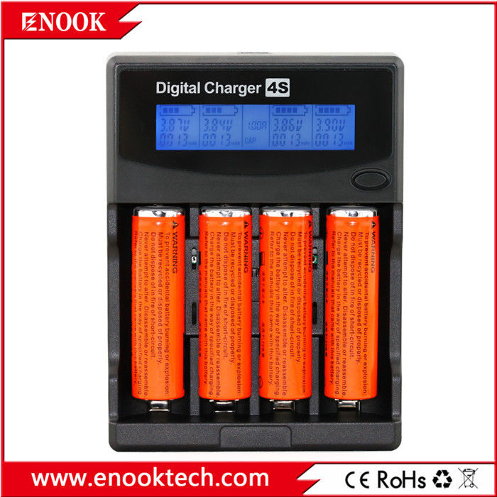 স্মার্ট 4 স্লট AA AAA ব্যাটারি চার্জার DC3.6V / 3.7V রিচার্জযোগ্য ব্যাটারি চার্জার