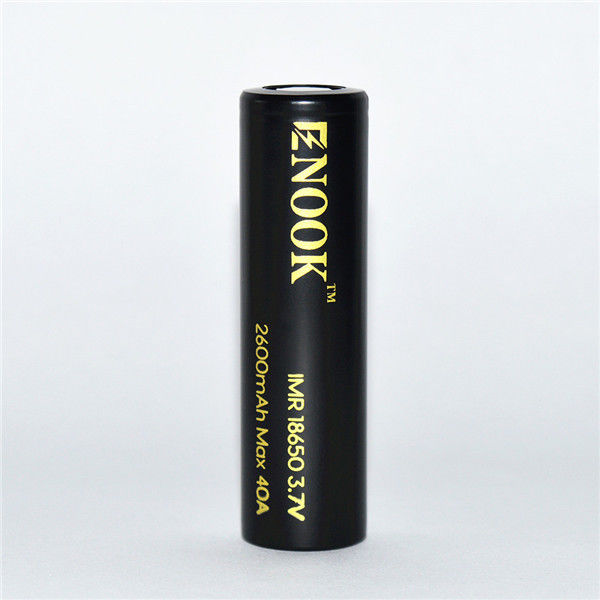 Enook উচ্চ স্রাব হার 18650 গ্লোব ব্যাটারি enook 18650 2600mAh 40A 18650 লিথিয়াম আয়ন ব্যাটারি