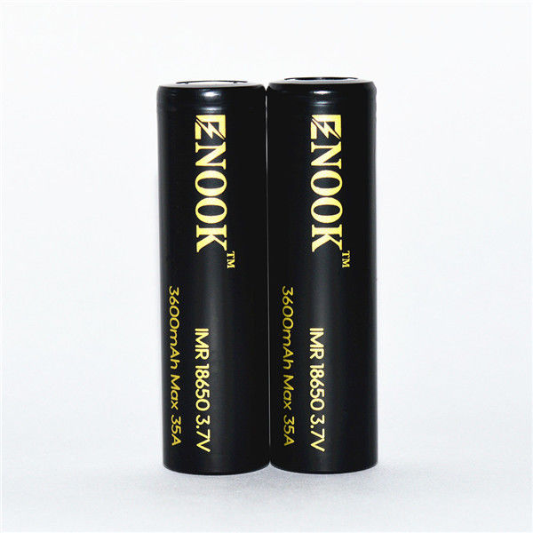 উচ্চ স্রাব হার 3600mAh Max 35A 18650 রিচার্জেবল ব্যাটারি 3.7V লিথিয়াম আয়ন ব্যাটারি