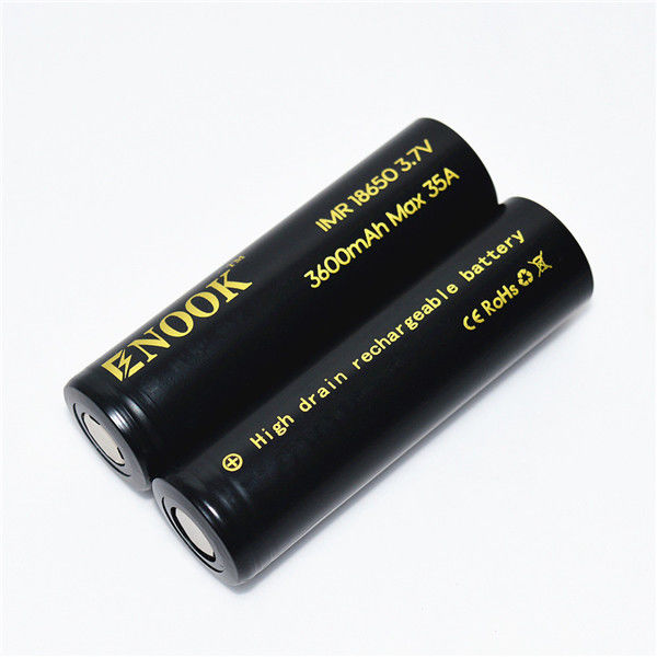 MAX 35A লিথিয়াম আইওন ব্যাটারি সেল 3.7 V 3600mAh 18650
