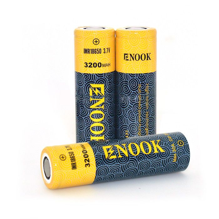 18650 ক্ষুদ্র লিথিয়াম আয়ন ব্যাটারি 30A 3.7v 3200mah পাওয়ার টুলসের জন্য রিচার্জযোগ্য ব্যাটারি