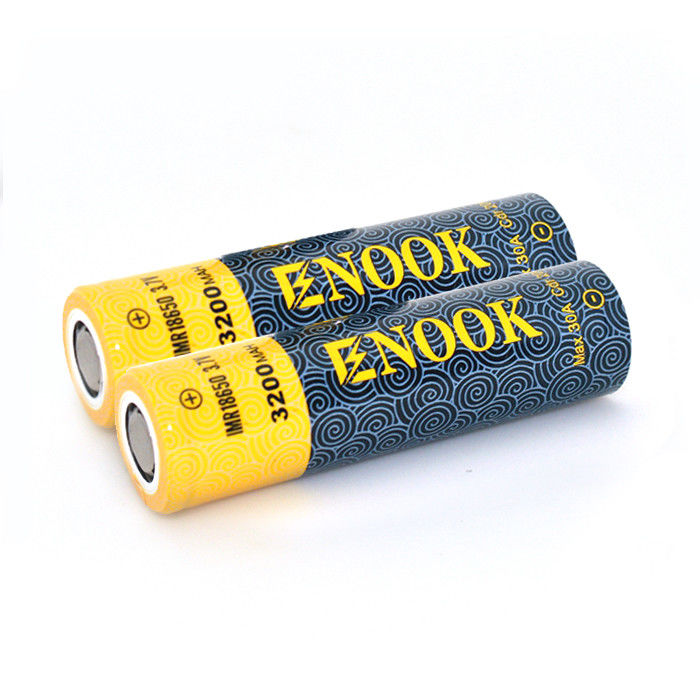 18650 লিথিয়াম আয়ন ব্যাটারি সেল 3200mAh 3.7V উচ্চ স্রাব হার ল্যাপটপের জন্য