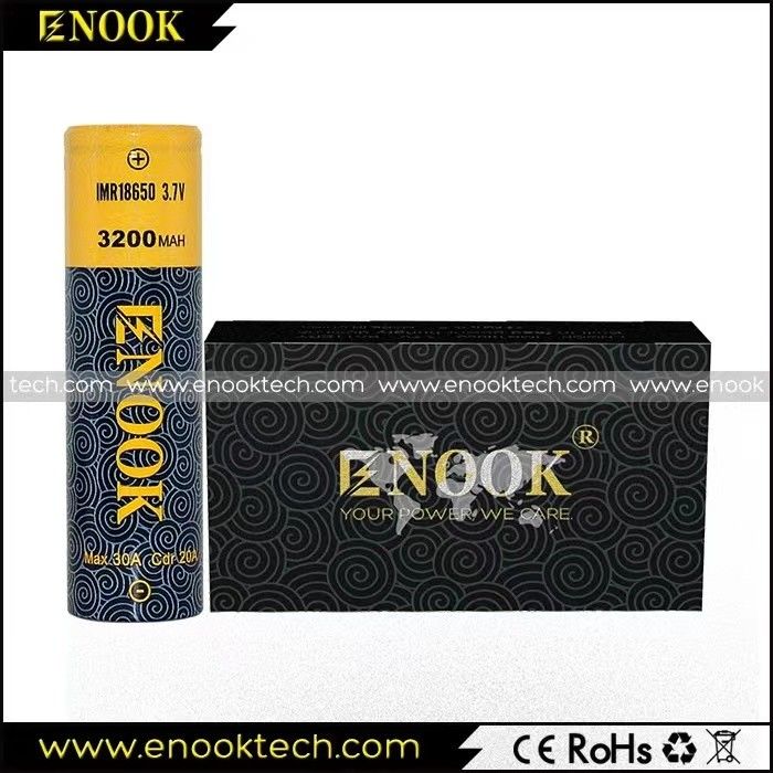 18650 লিথিয়াম আয়ন ব্যাটারি সেল 3200mAh 3.7V উচ্চ স্রাব হার ল্যাপটপের জন্য