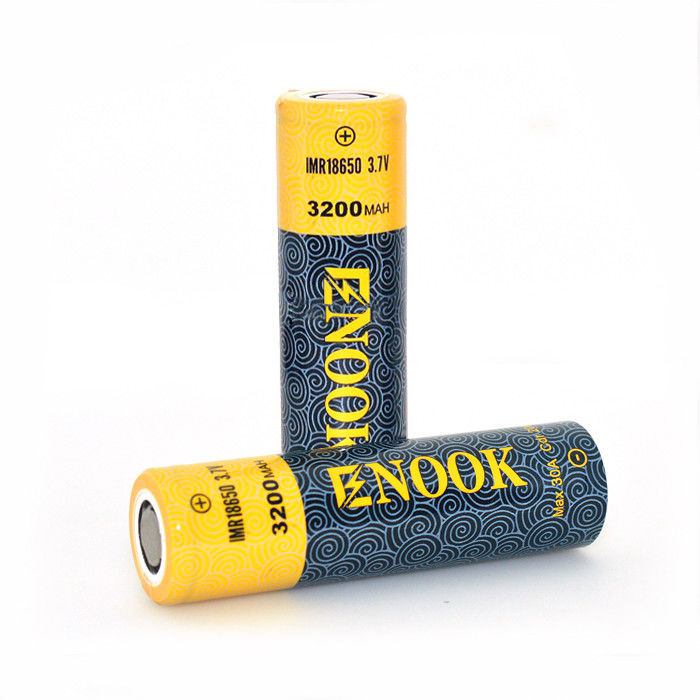 18650 লিথিয়াম আয়ন ব্যাটারি সেল 3200mAh 3.7V উচ্চ স্রাব হার ল্যাপটপের জন্য