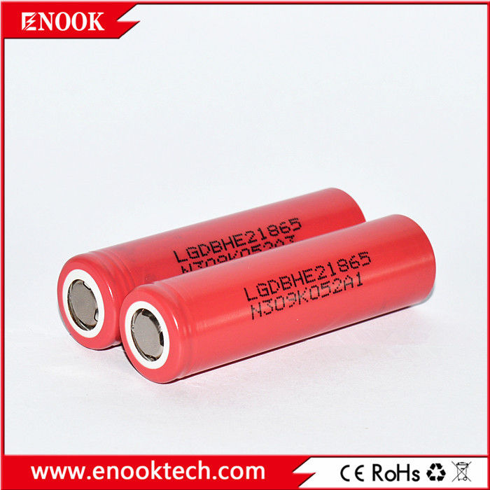 HE2 2500mah লি আইন 18650 ব্যাটারি সেল ই বাইকের জন্য ফ্ল্যাশলাইট বৈদ্যুতিক টুল