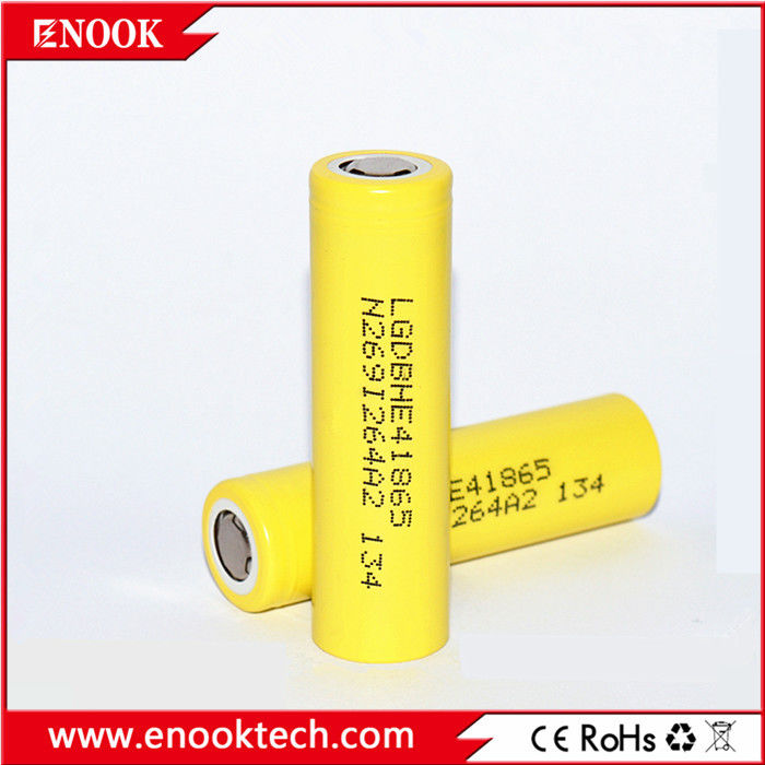 পাইকারি HE4 ব্যাটারি, ICR18650HE4 18650 2500mAh 3.6V HE4 ব্যাটারি, he2 35Amps 18650 3.7v লিথিয়াম আয়ন পলিমার ব্যাটারি