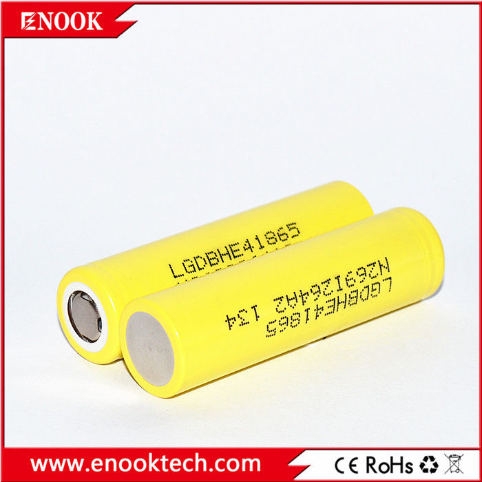 পাইকারি HE4 ব্যাটারি, ICR18650HE4 18650 2500mAh 3.6V HE4 ব্যাটারি, he2 35Amps 18650 3.7v লিথিয়াম আয়ন পলিমার ব্যাটারি