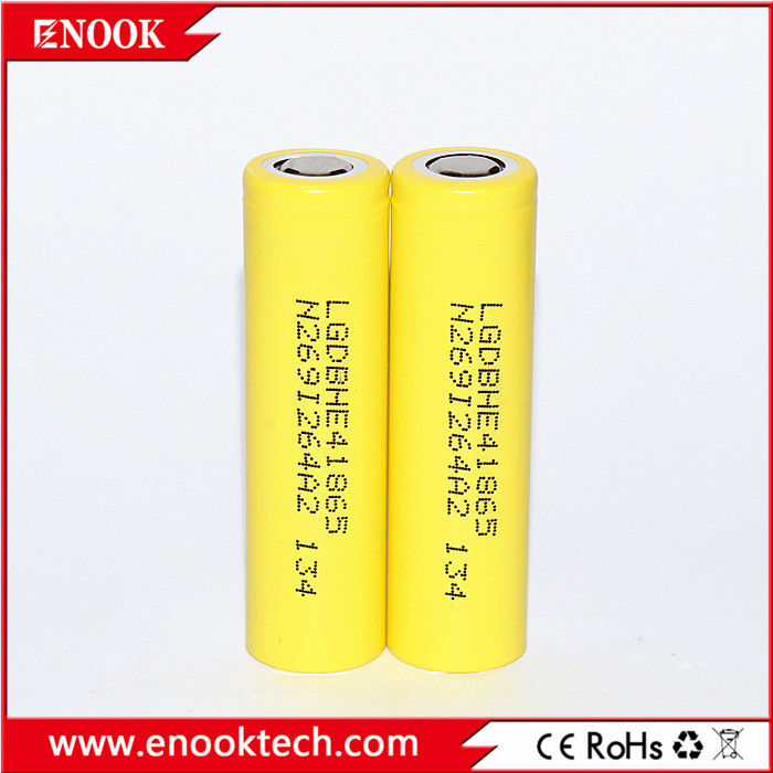 পাইকারি HE4 ব্যাটারি, ICR18650HE4 18650 2500mAh 3.6V HE4 ব্যাটারি, he2 35Amps 18650 3.7v লিথিয়াম আয়ন পলিমার ব্যাটারি
