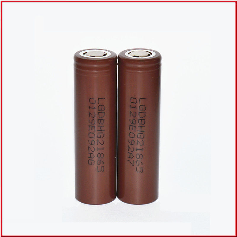মূল HG2 20A 18650 ব্যাটারি সেল ফ্ল্যাট টপ 3.7 ভি 3000mah লিথিয়াম আয়ন ব্যাটারি