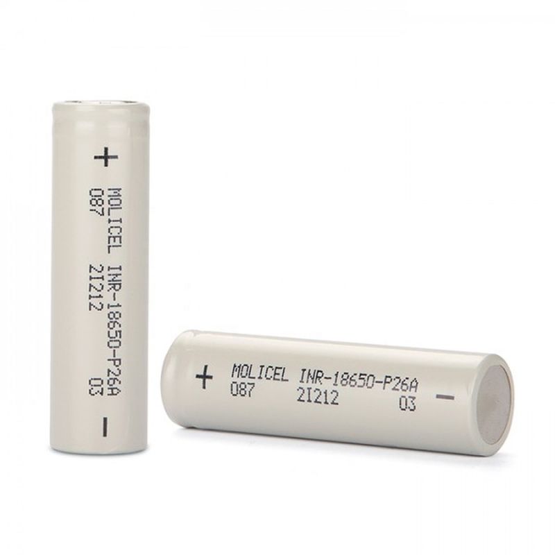 পাইকারি উচ্চ পারফরম্যান্স সেল 3.7v I মোলিকল 3.7v 2600mah 18650 P26A রিচার্জযোগ্য ব্যাটারি ভোক্তা ইলেকট্রনিক্সের জন্য