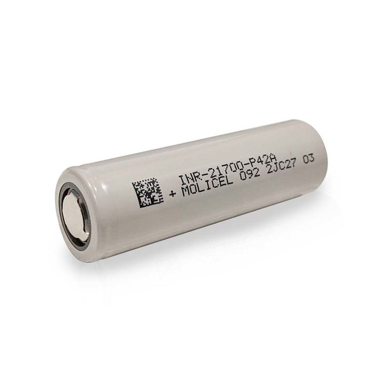 P42A মোলিকল উচ্চ ক্ষমতা 21700 লি-আয়ন ব্যাটারি 3.7v লিথিয়াম ব্যাটারি NCM সেল 4200mAh বৈদ্যুতিক খেলনা 100% খাঁটি