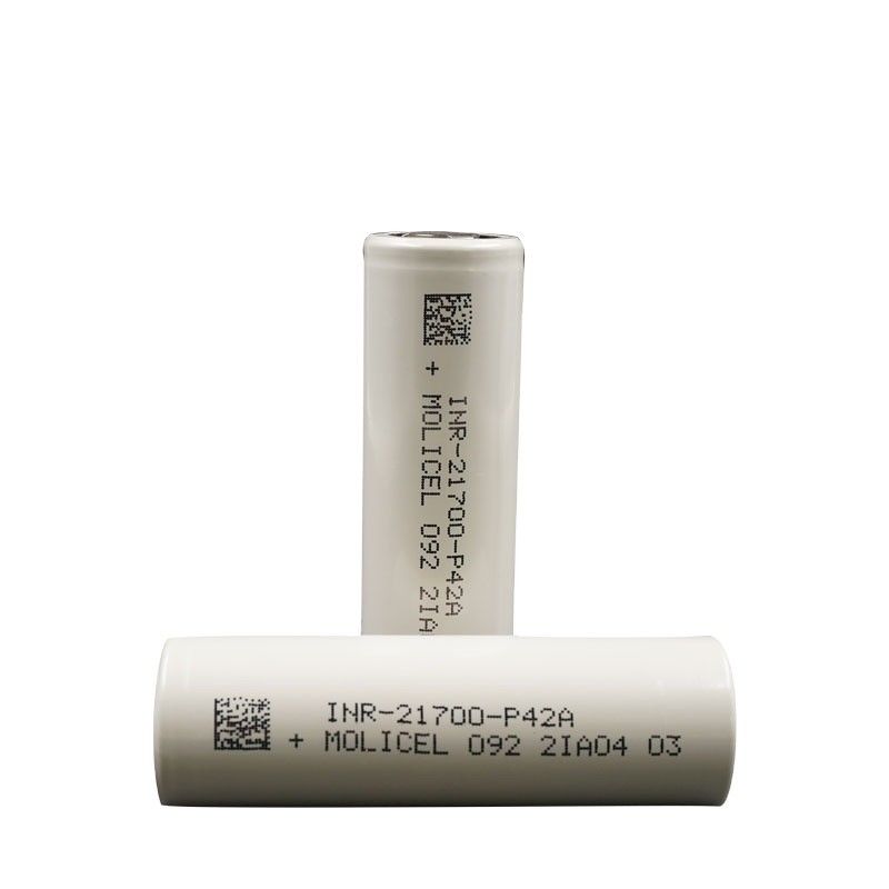 P42A মোলিকল উচ্চ ক্ষমতা 21700 লি-আয়ন ব্যাটারি 3.7v লিথিয়াম ব্যাটারি NCM সেল 4200mAh বৈদ্যুতিক খেলনা 100% খাঁটি