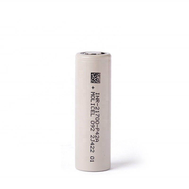 P42A মোলিকল উচ্চ ক্ষমতা 21700 লি-আয়ন ব্যাটারি 3.7v লিথিয়াম ব্যাটারি NCM সেল 4200mAh বৈদ্যুতিক খেলনা 100% খাঁটি