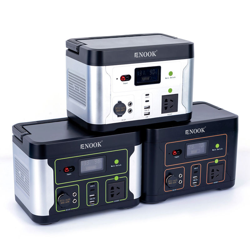 500W সৌর জেনারেটর সৌর চার্জিং বহনযোগ্য পাওয়ার স্টেশন আউটডোর ক্যাম্পিং জন্য গ্রিড বন্ধ