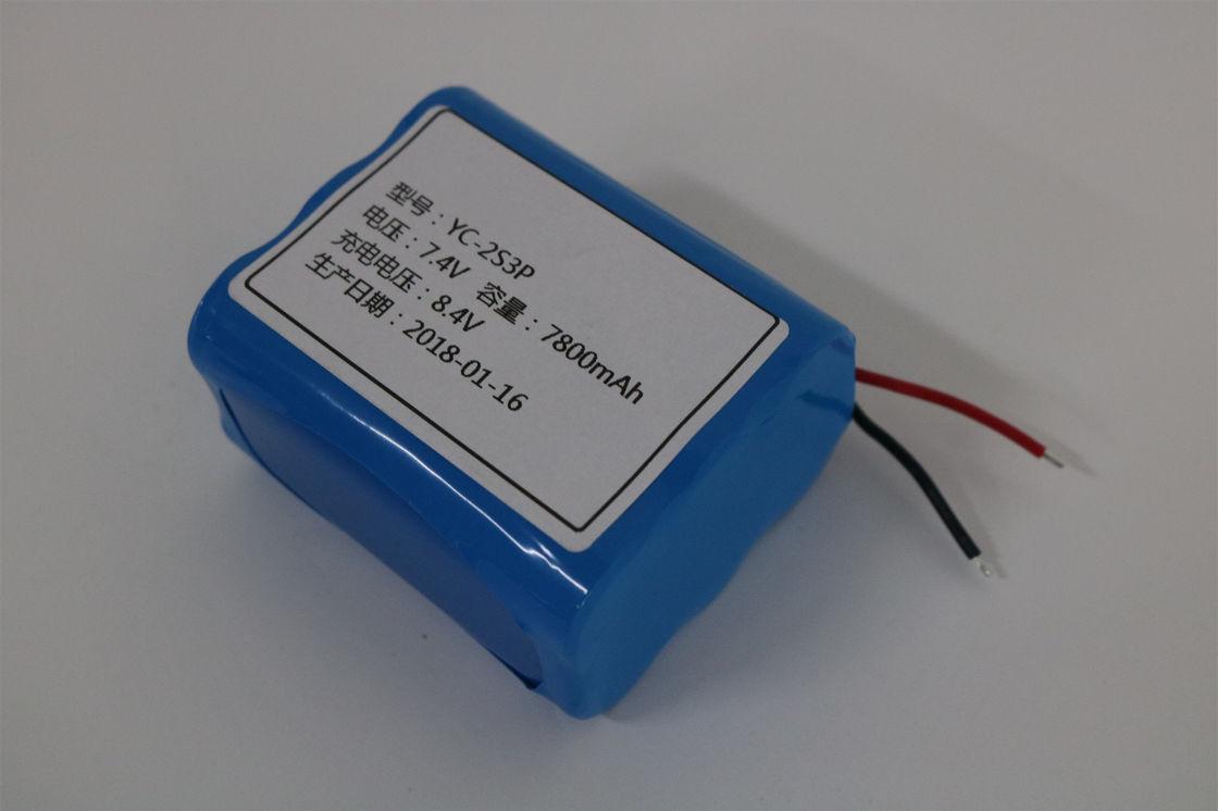 7ই বাইক এবং ইলেকট্রিক মোটর গাড়ির জন্য.4 V 7800mah লিথিয়াম আয়ন ব্যাটারি প্যাক