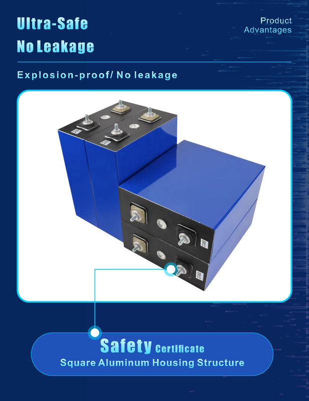 3.2V 230Ah পাওয়ার লাইফ Po4 লিথিয়াম আয়ন ব্যাটারি সেল জন্য বৈদ্যুতিক যানবাহন পাওয়ার সরঞ্জাম