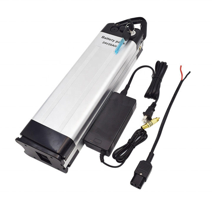 সিলভারফিশ 36V 48V 52V 10Ah 13Ah 15Ah 18Ah 20Ah ইলেকট্রিক সাইকেল ব্যাটারি 500W 1000W 1500W লিথিয়াম আয়ন ব্যাটারি