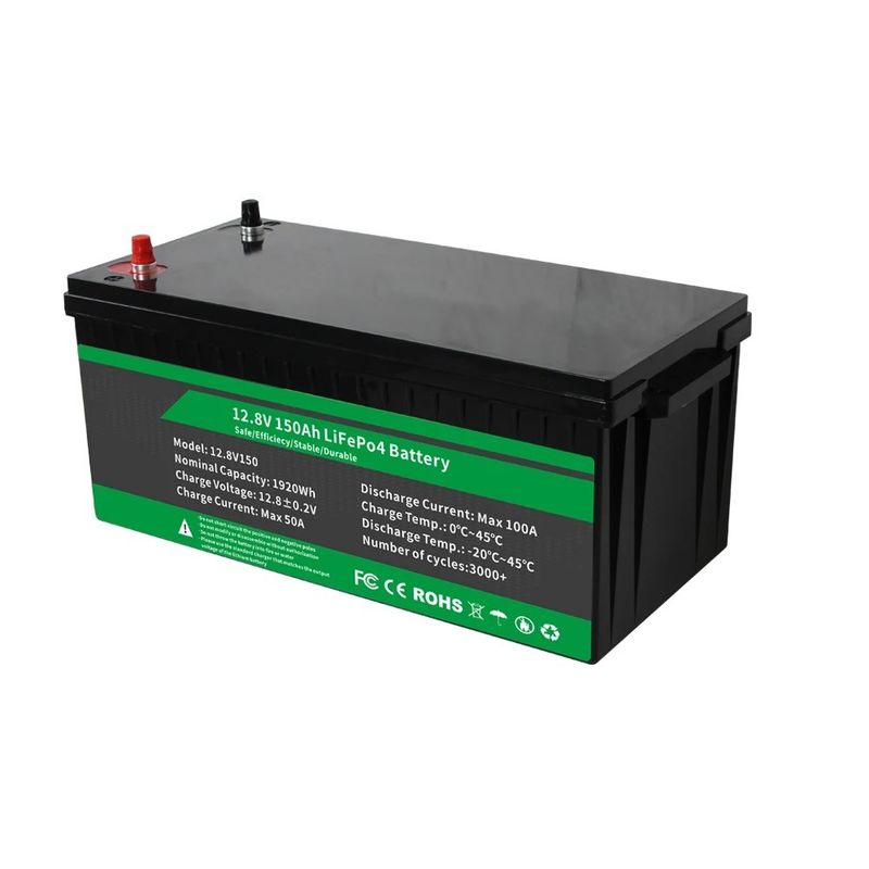 12V 200Ah আউটডোর লাইটিং ব্যাটারি রিচার্জযোগ্য লিথিয়াম আয়ন ব্যাটারি প্যাক 12V গভীর চক্র শক্তি সঞ্চয় ব্যাটারি