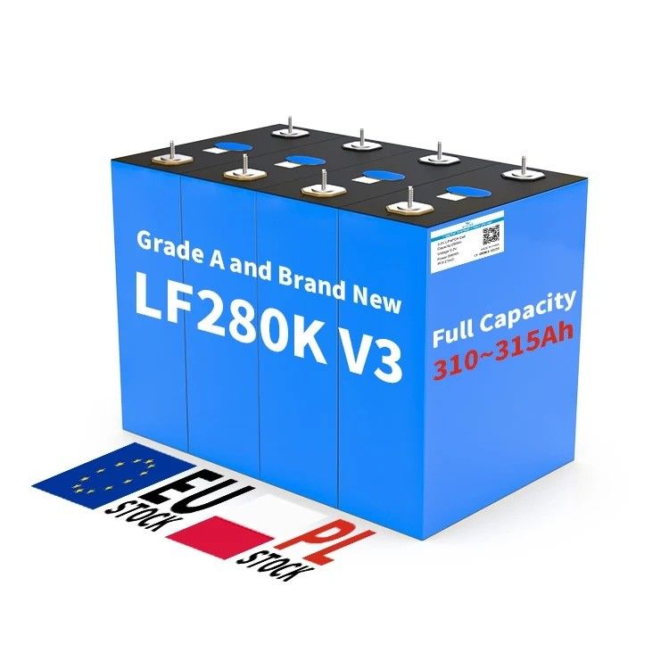ব্যাটারি টাইপ 3.2V 280Ah Lifepo4 ব্যাটারি শক্তি সঞ্চয়স্থান DIY 48V 36V 24V ব্যাটারি প্যাক