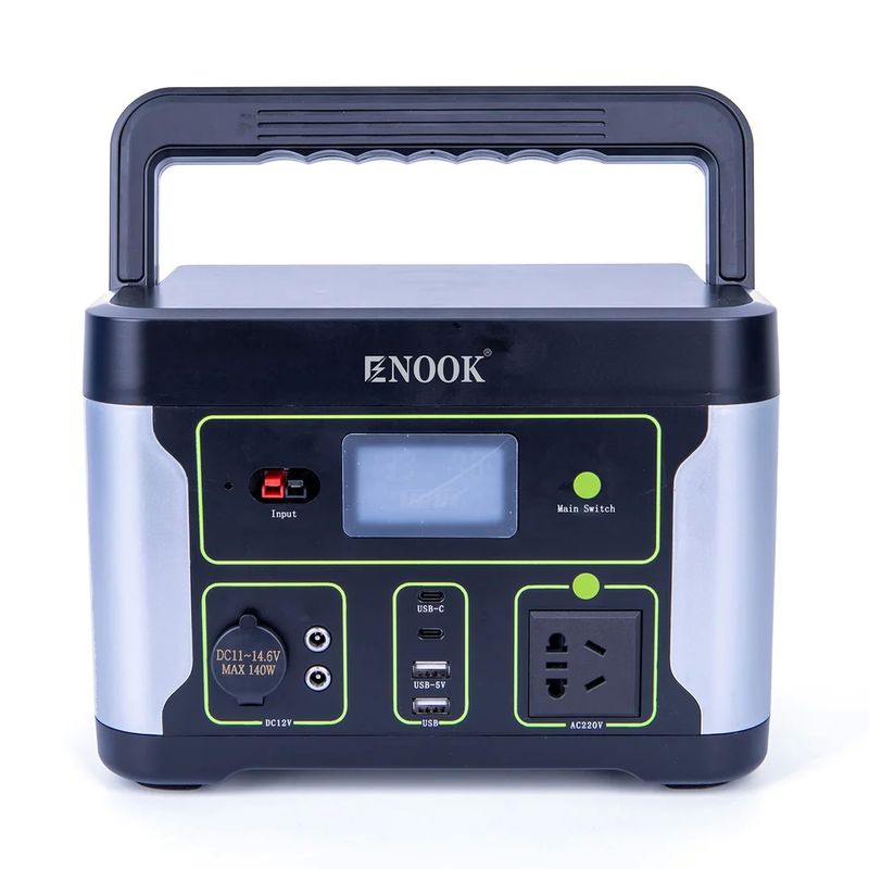 500W সৌর জেনারেটর সৌর চার্জিং বহনযোগ্য পাওয়ার স্টেশন আউটডোর ক্যাম্পিং জন্য গ্রিড বন্ধ
