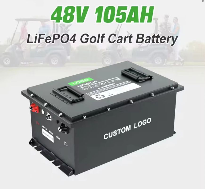 105ah 150ah 24v 36 ভোল্ট 72V লিথিয়াম আয়রন ফসফেট ব্যাটারি গলফ কার্ট ব্যাটারি দীর্ঘস্থায়ী