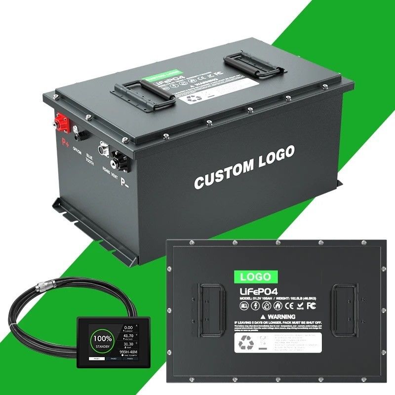 36v 48v 72v 100ah 200ah পরিবেশ বান্ধব জন্য লিথিয়াম আয়ন গলফ কার্ট ব্যাটারি