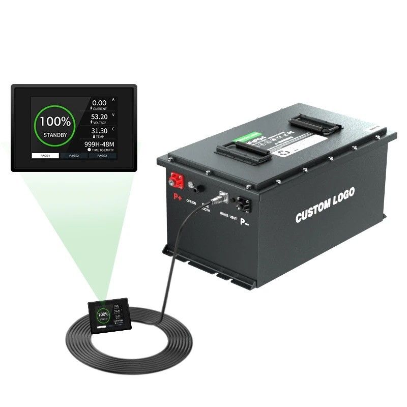 36v 48v 72v 100ah 200ah পরিবেশ বান্ধব জন্য লিথিয়াম আয়ন গলফ কার্ট ব্যাটারি